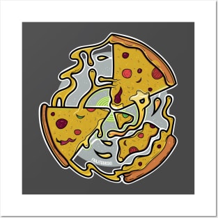 Radioactive Pizza Posters and Art